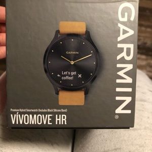 Garmin HR Vivomove with Extra Silicone Band